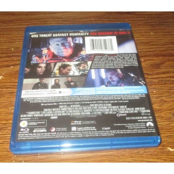 Cosmic Sin (Blu-ray, 2021, Canadian) - Picture 3 of 3